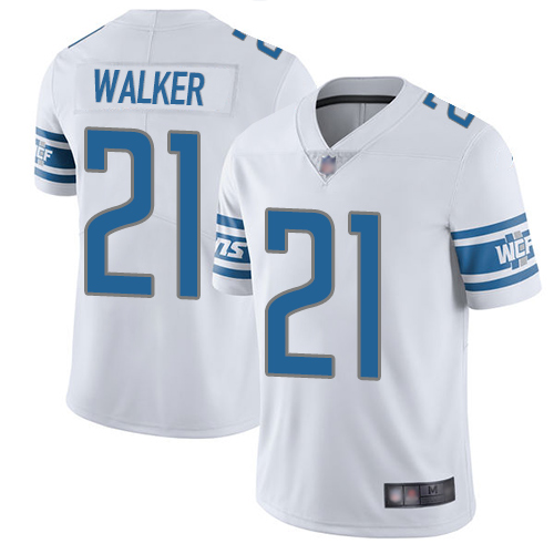Detroit Lions Limited White Men Tracy Walker Road Jersey NFL Football #21 Vapor Untouchable